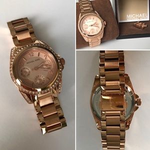 Michael Kors Rose Gold Watch